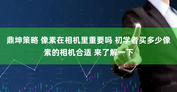 鼎坤策略 像素在相机里重要吗 初学者买多少像素的相机合适 来了解一下